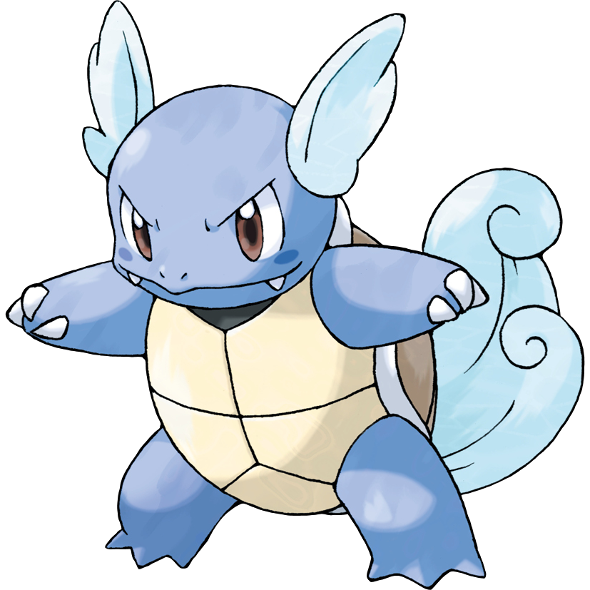 Squirtle, Wartortle, Blastoise — kappabird